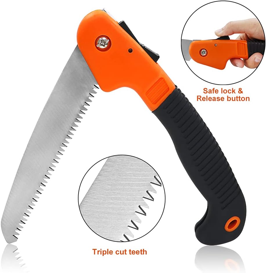 Garden Tool Set,10 PCS Stainless Steel Heavy Duty Gardening Tool Set with Soft Rubberized Non-Slip Ergonomic Handle S... - Image 6