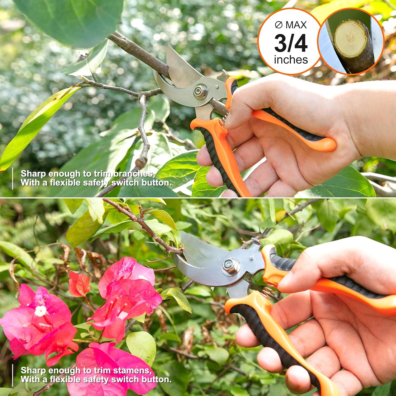 Gardening Tool Set, CHRYZTAL Stainless Steel Heavy Duty Gardening Tool Set, with Non-Slip Rubber Grip, Storage Tote B... - Image 5