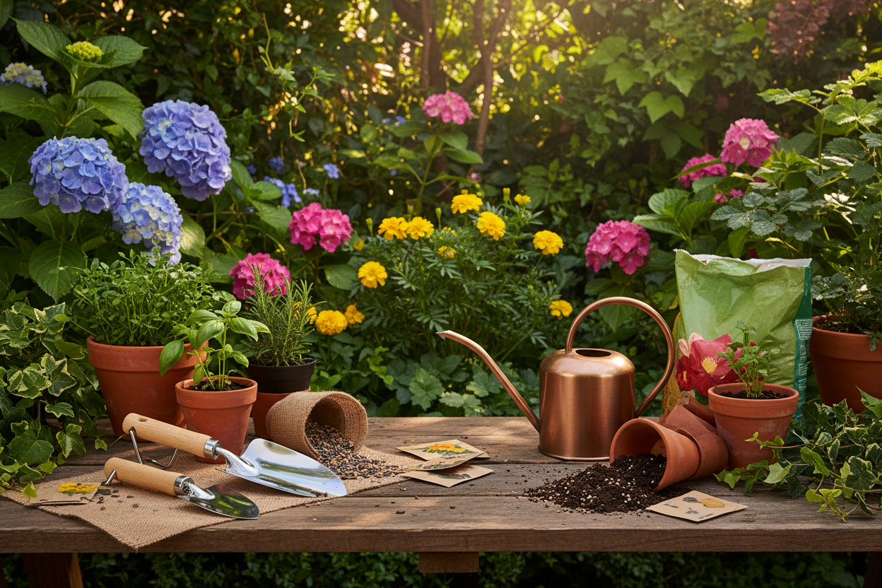 Garden Supplies Banner